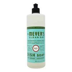 Mrs. Meyers Clean Day Dish Soap, Basil - 16 fl oz (473 ml)