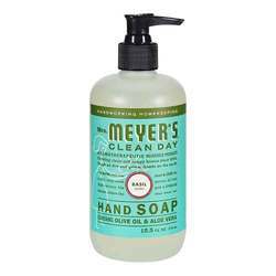 Mrs. Meyers Clean Day Liquid Hand Soap, Basil - 12.5 fl oz