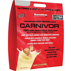 MuscleMeds Carnivor, Vanilla Caramel - 8 lbs