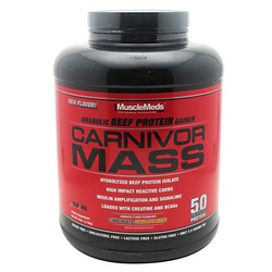 MuscleMeds Carnivor Mass, Chocolate Peanut Butter - 6 lbs