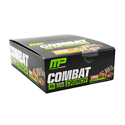 MusclePharm Combat Crunch Bars, Smores - 12 pack