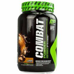 MusclePharm Combat Protein Powder, Chocolate Peanut Butter - 2 lbs