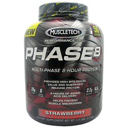 MuscleTech Phase 8, Strawberry - 4.6 lbs
