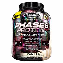 MuscleTech Phase 8, Vanilla - 4.6 lbs