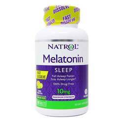 Natrol Melatonin 10 mg Fast Dissolve, Citrus - 100 Tablets