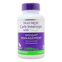 Natrol Carb Intercept with Phase 2 - 60 Veggie Capsules