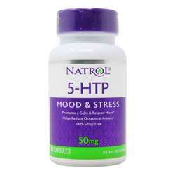 Natrol 5-HTP 50 mg - 50 mg - 30 Capsules