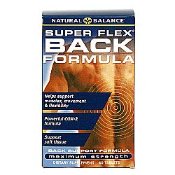 Natural Balance Super Flex Back Formula - 60 Tablets