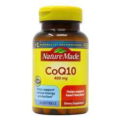 天然CoQ10, 400毫克- 40软凝胶
