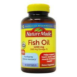 Nature Made Fish Oil 1200 mg + Vitamin D 1000 IU