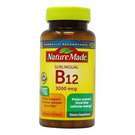 Vitamin B-12 3000 mcg - 40 Lozenges Yeast Free by Nature Made