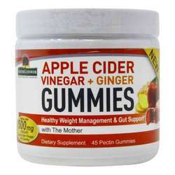 Nature's Answer Apple Cider Vinegar Ginger Gummies