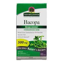 Nature's Answer Bacopa 500 mg