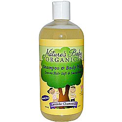 Nature's Baby Organics Shampoo and Body Wash, Lavender Chamomile - 16 fl oz