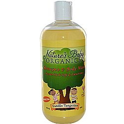 Nature's Baby Organics Shampoo and Body Wash, Vanilla Tangerine  - 16 fl oz