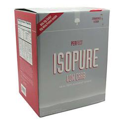 Nature's Best Low Carb Isopure, Strawberries N Cream - 20 packets