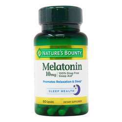 Nature's Bounty Maximum Strength Melatonin - 10 mg - 60 Capsules