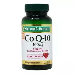 Nature’s Bounty Q-Sorb Co Q-10 100 mg - 75软凝胶
