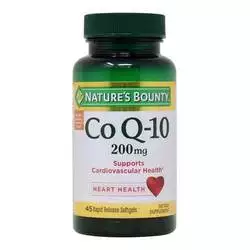 Nature’s Bounty Extra Strength CoQ10 - 200毫克- 45软凝胶