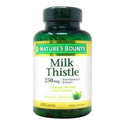 Nature's Bounty Milk Thistle - 250 mg - 200 Capsules