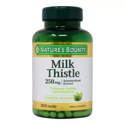 Nature’s Bounty Milk蓟- 250毫克- 200粒胶囊