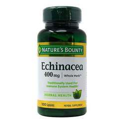 Nature's Bounty Echinacea - 400 mg - 100 Capsules