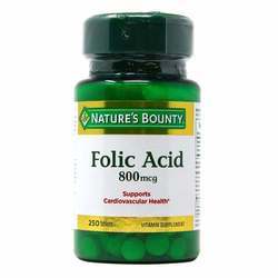 Nature's Bounty Folic Acid 800 mcg