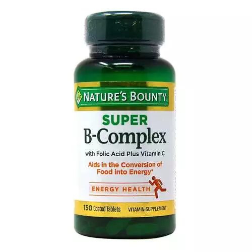 Nature's Bounty Super Vitamin B Complex - 150 Tablets - 318854_front22.webp