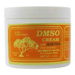 天然礼物DMSO精华霜，含芦荟- 4盎司(113克)