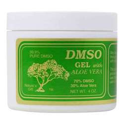 大自然的礼物DMSO凝胶7030，含芦荟- 4盎司(113克)