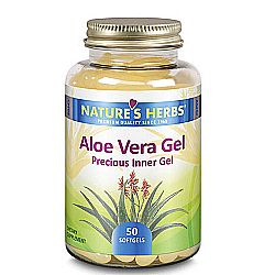 Nature's Herbs Aloe Vera Gel - 50 Softgels