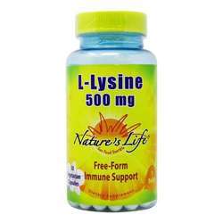 Nature's Life L-Lysine 500 mg