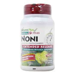 Nature's Plus Noni, Extended Release - 500 mg - 30 Vegetarian Tablets