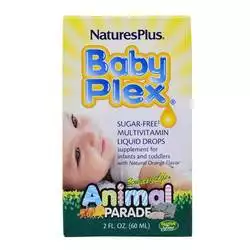 Nature’s Plus Animal Parade婴儿多糖橙汁- 2液盎司(60毫升)