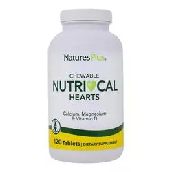 Nature's Plus Nutri -Cal心脏钙镁和维生素D补充剂-120片