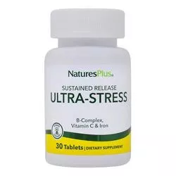 Nature's Plus Ultra Stress With Iron持续释放- 30片