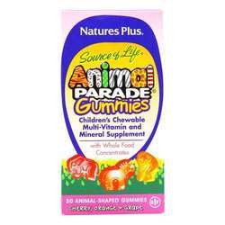 Nature's Plus Animal Parade Gummies, Assorted - 50 Gummies