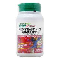 Nature's Plus Red Yeast Rice with Gugulipid - 60 VCapsules