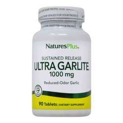Nature's Plus Ultra Garlite 1000 mg - Sustained Release - 90 Tablets
