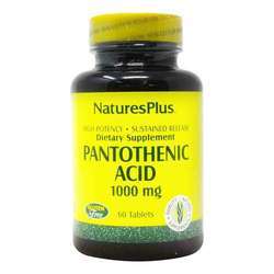 Nature's Plus Pantothenic Acid 1000 mg Sustained Release
