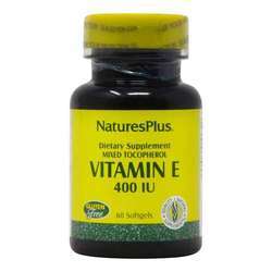 Nature's Plus Vitamin E Mixed Tocopherol - 400 IU - 60 Softgels
