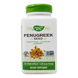 Nature's Way Fenugreek Seed  - 610 mg - 320 Vegan Capsules
