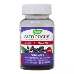 大自然的方式Sambucus睡眠 +免疫软糖