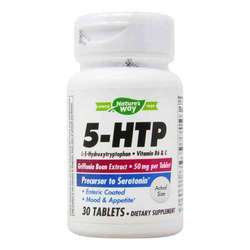 大自然的方式5 -HTP -100 mg -30片