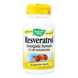 Nature's Way Resveratrol - 37.5 mg - 60 Vegetarian Capsules