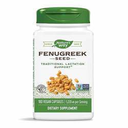 Nature's Way Fenugreek Seed - 180 Capsules