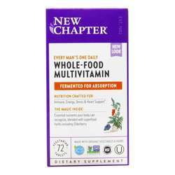 New Chapter Every Man's One Daily Whole -Food Multivitamin