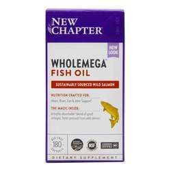 New Chapter Wholemega Fish Oil - 180 Softgels