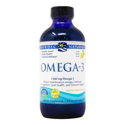 Nordic Naturals Omega-3, Lemon - 8 fl oz (237 ml)