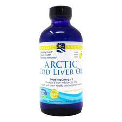 Nordic Naturals Arctic Cod Liver Oil, Unflavored - 8 fl oz (237 ml)